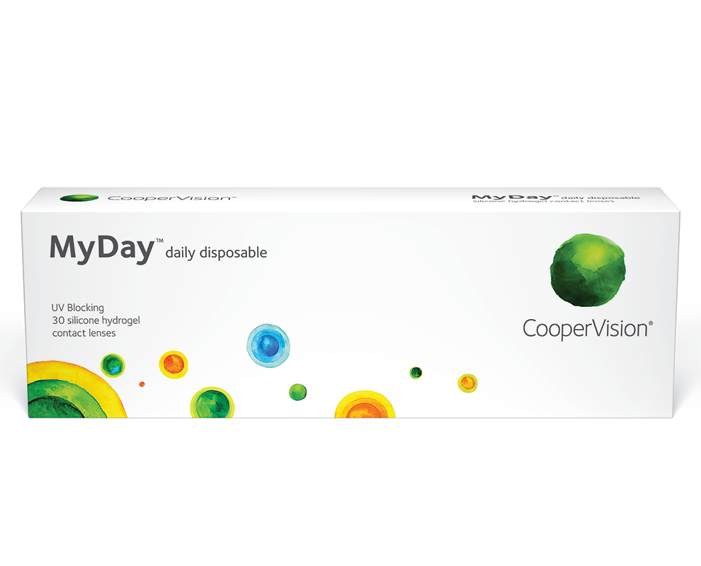MyDay® daily disposable contact lenses