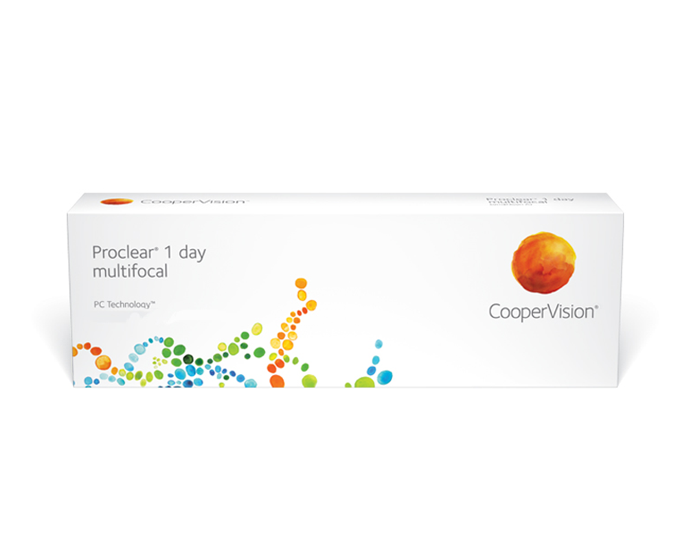 Proclear® 1 day multifocal contact lenses