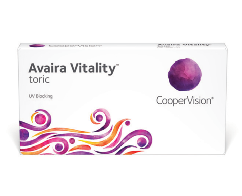 Avaira Vitality™ toric contact lenses